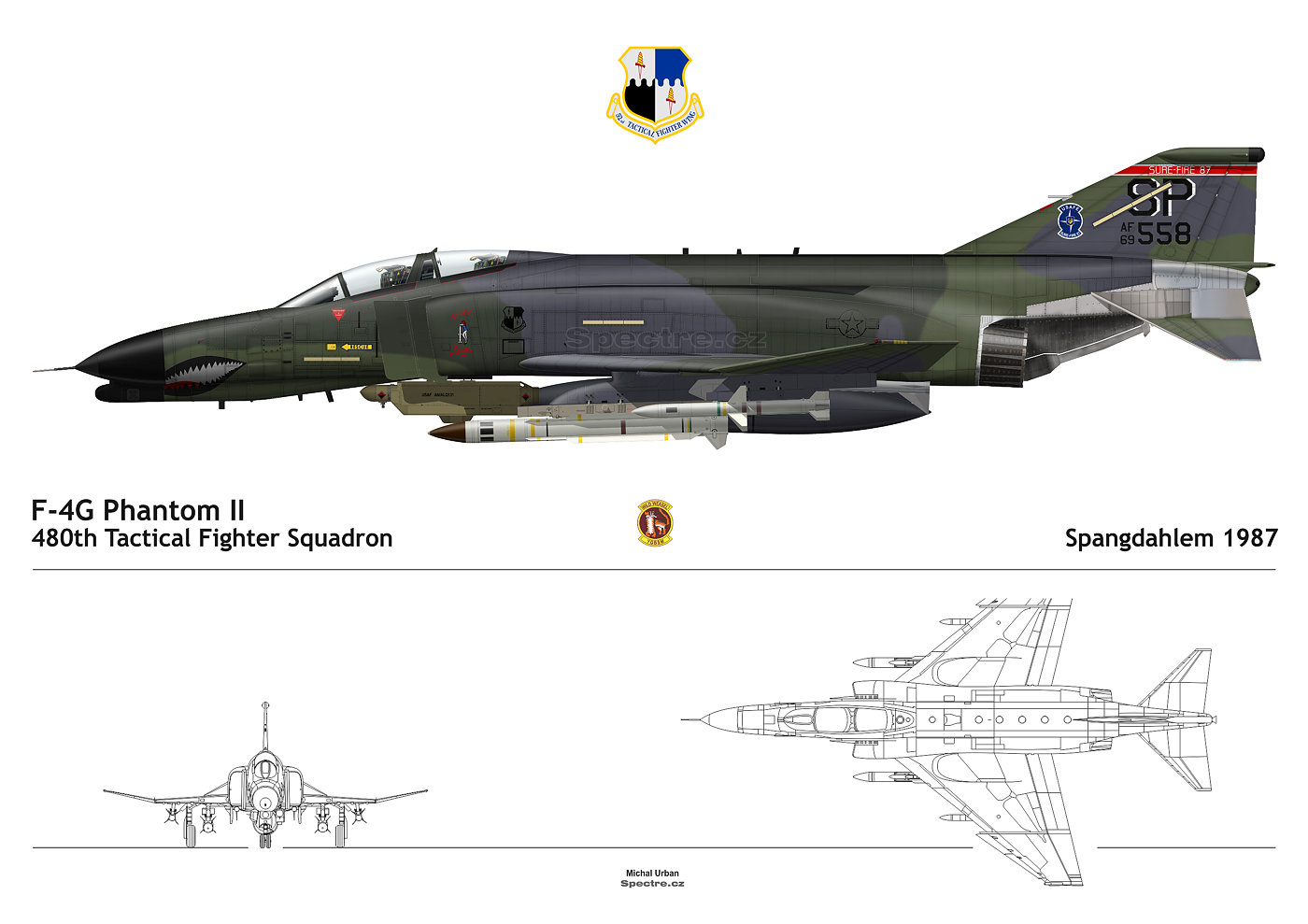 F-4 Phantom II.